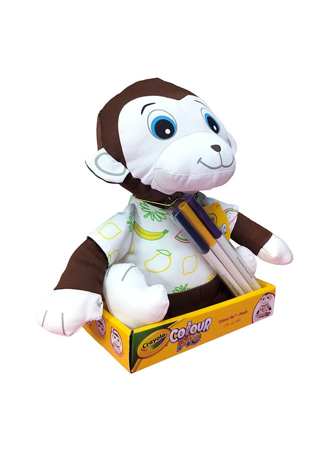 Crayola - Colour Me Plush Monkey - Image 1