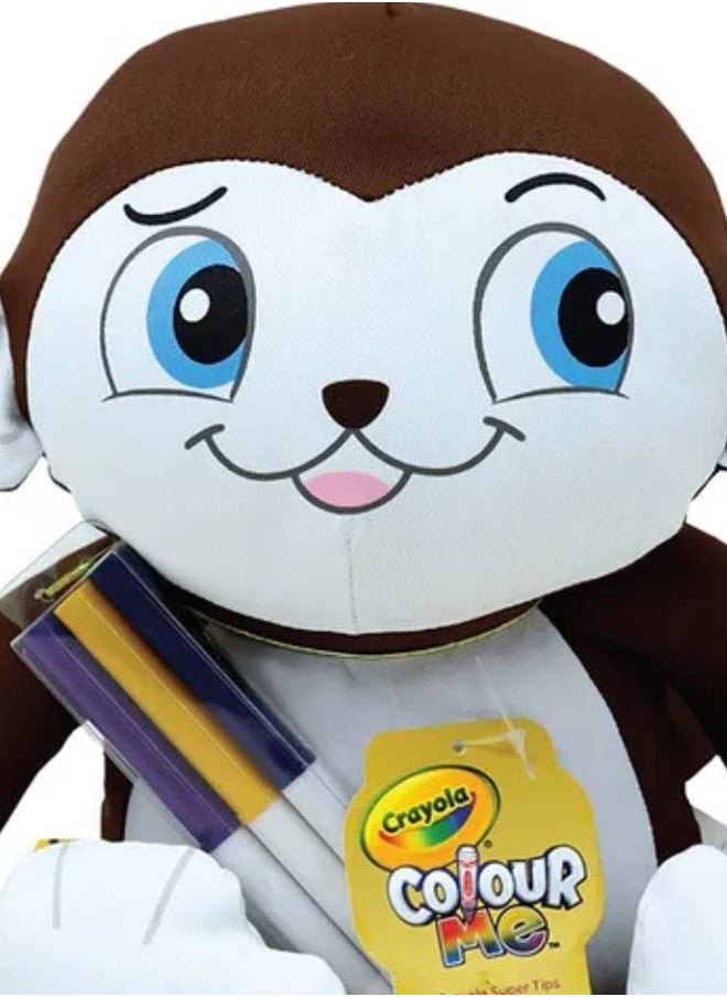 Crayola - Colour Me Plush Monkey - Image 1