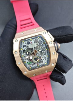 Madina Bold Style: Large Dial Men's Quartz Sports Watch 