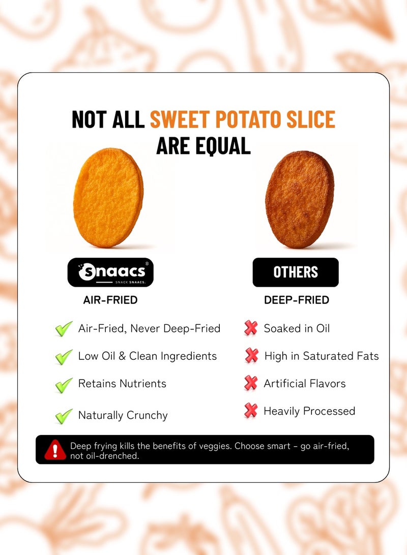 SNAACS Sweet Potato Slices - Image 2