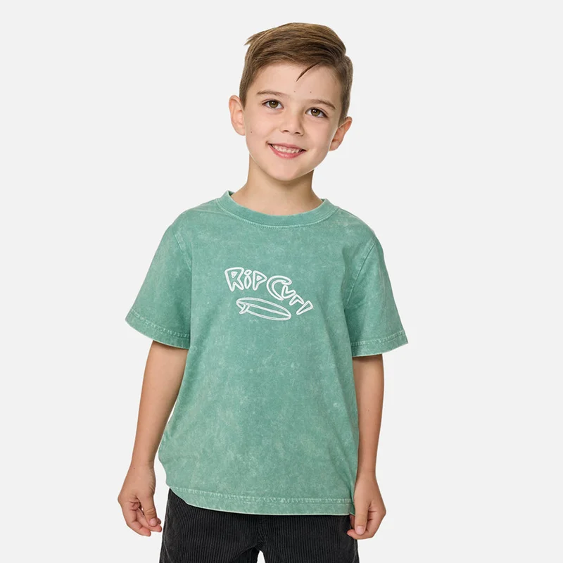 Rip Curl Ride The Wave Wash T-Shirt - Kids