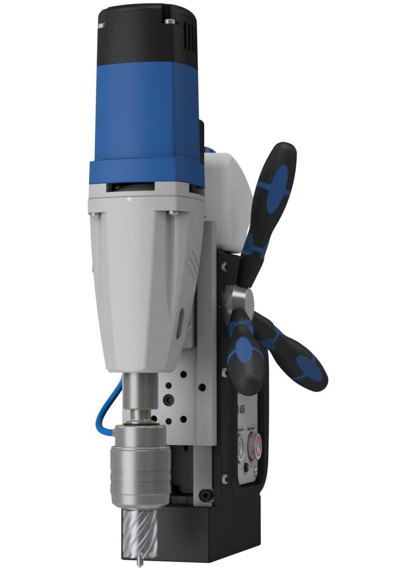 BDS Maschinen HEAVYDUTY Magnetic Drilling Machine MAB 455 KEYLESS Tool Holder 50 mm Core Drilling 55 mm Cutting Depth Morse Taper 2 BDS Machines Germany  - Image 1