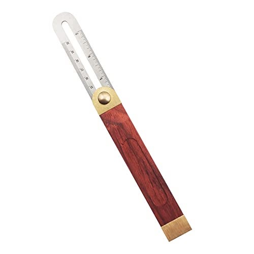 LYFJXX Bevel Gauge, Sliding Bevel Gauge, 8 Inch T Bevel Angle Finder with Wooden Handle T Measurements Ruler for for Craftsman Carpenter - Image 5