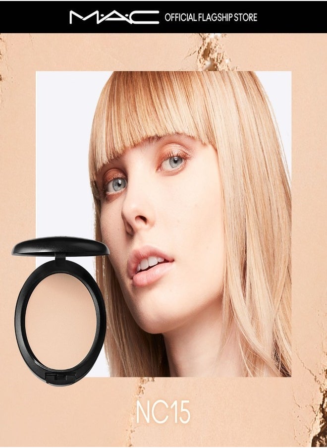 MAC Cosmetics - Mac Studio Fix Powder Plus Foundation - NC15 - Fair Beige With Neutral Undertone for Light Skin 15g - Image 1