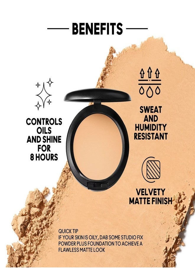 MAC Cosmetics - Mac Studio Fix Powder Plus Foundation - NC15 - Fair Beige With Neutral Undertone for Light Skin 15g - Image 1