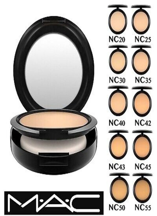 MAC Cosmetics - Mac Studio Fix Powder Plus Foundation - NC15 - Fair Beige With Neutral Undertone for Light Skin 15g - Image 1
