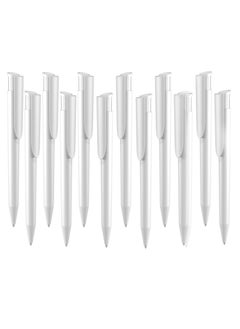 Uma 12 Pieces UMA Ballpoint Pens  with Blue Ink (White)  - Image 1