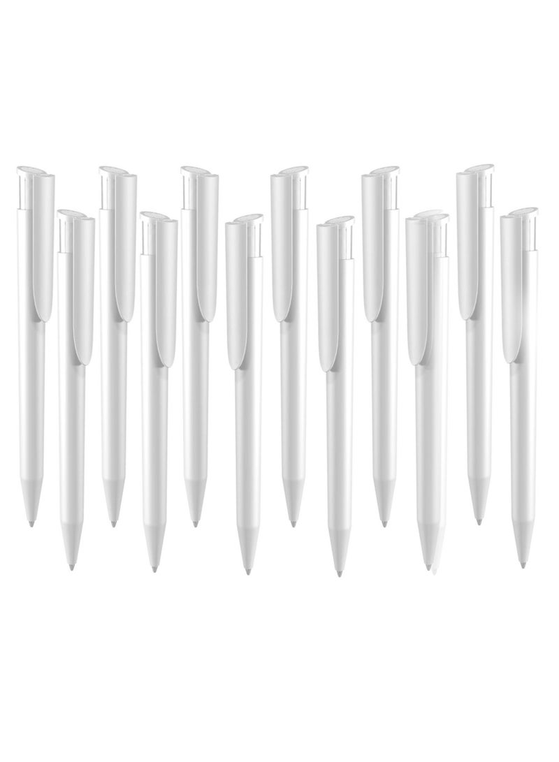 Uma 12 Pieces UMA Ballpoint Pens  with Blue Ink (White) - Image 1