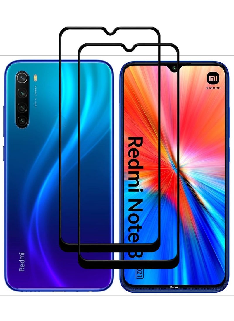 ACLIX 2 Pieces Antistatic ESD Dustproof Premium Quality High Definition Tempered Glass Screen Protector Designed For Xiaomi Redmi Note 8 - Image 1