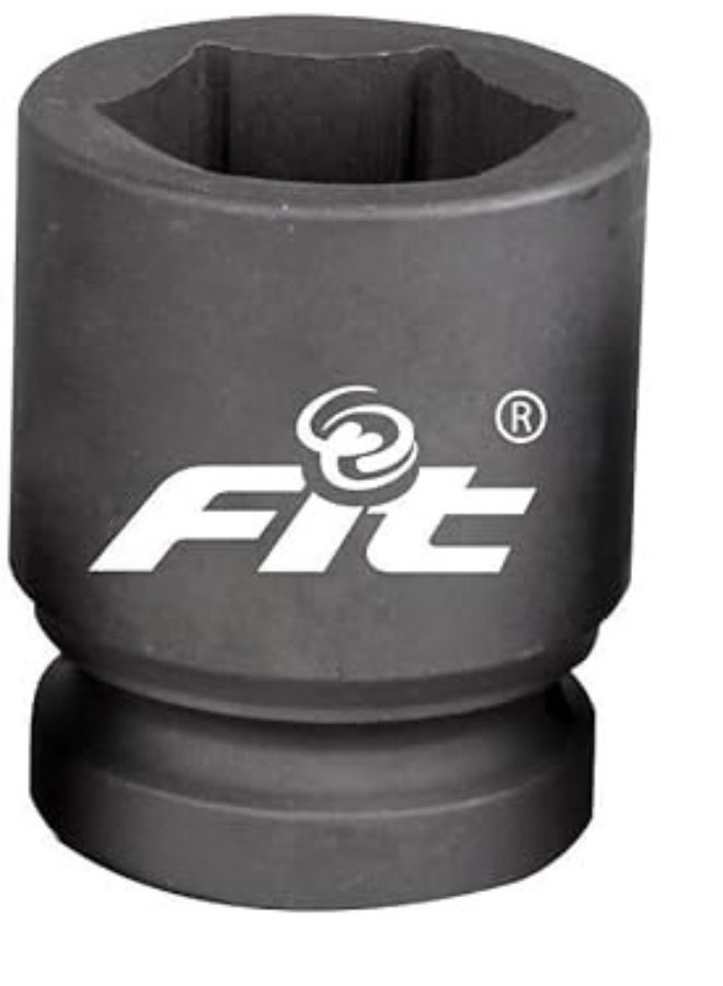 FIT Black Impact Socket 3/4 inch (55mm) Chrome Vanadium – Heavy-Duty Professional Power – Model 70344130