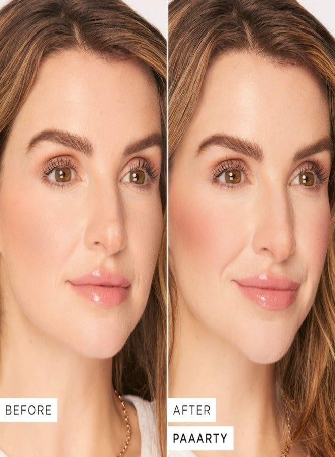 Tarte Cosmetics Tarte Amazonian Clay 12-Hour Powder Blush – Paaarty | Rosy Buff Shade, Long-Lasting Matte Finish, Buildable Natural Color, 3.6 g - Image 3