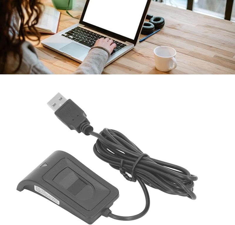 USB Fingerprint Reader Capacitive Biometric Scanner 10 Print DC5V Plug and Play - Image 4