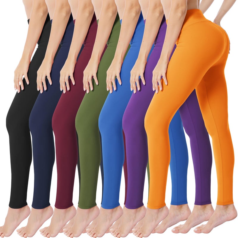 VALANDY Creamlush High Waisted Leggings for Women Buttery Soft Stretchy Tummy Control Workout Yoga Running Pants (S-3XL) - Image 1