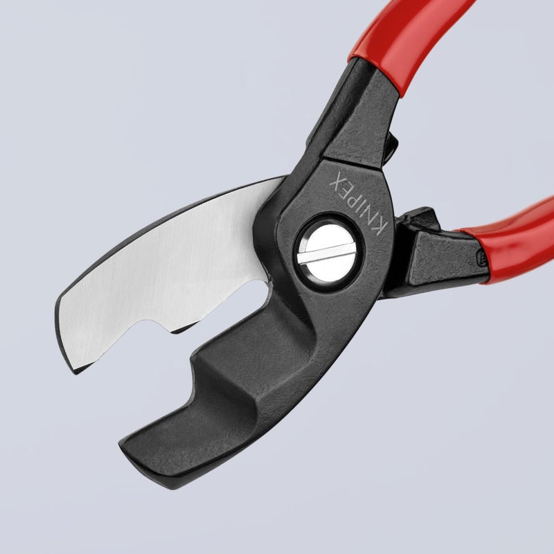 KNIPEX Tools - Cable Shears, Twin Cutting Edge (9511200), 8 inches - Image 2