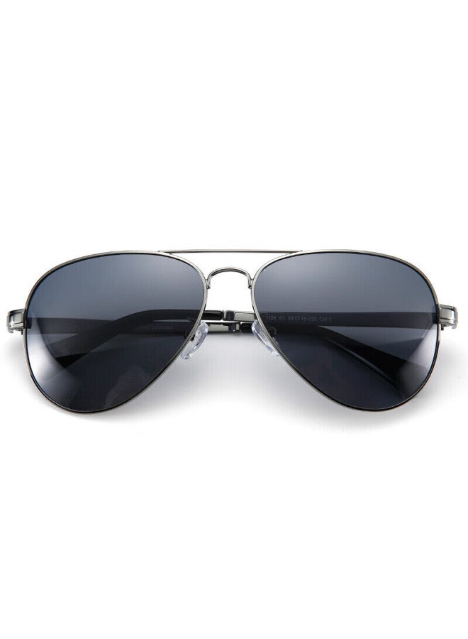 Parim Sungl For Men, Polarized Driving Gl, Classic Aviator Sungl, Men's Uv Protection, Driving, Double-sided Waterproof And Oil-resistant Eyewear - Image 1
