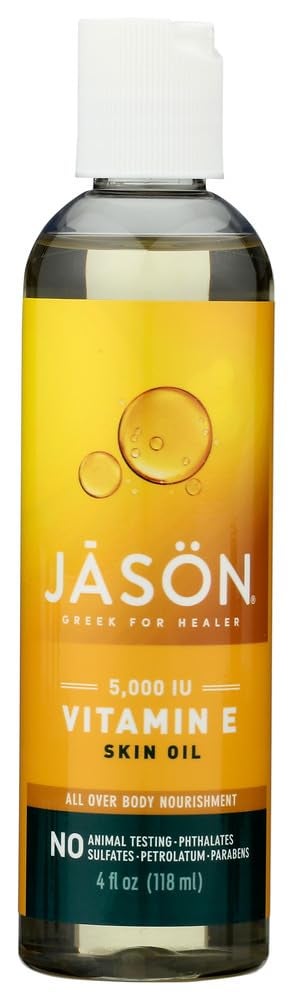 Jason Skin Care Vitamin E Oil 5000 IU 4 fl oz Pure  Natural Beauty Oils a  2pc