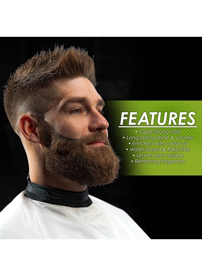 L3 Level 3 Slime Gel - Strong Control Hair Styling Gel - Flake-Free, Long-Lasting Hold - Adds Volume, Texture, and Shine (Large, 1000 ML) - Image 2