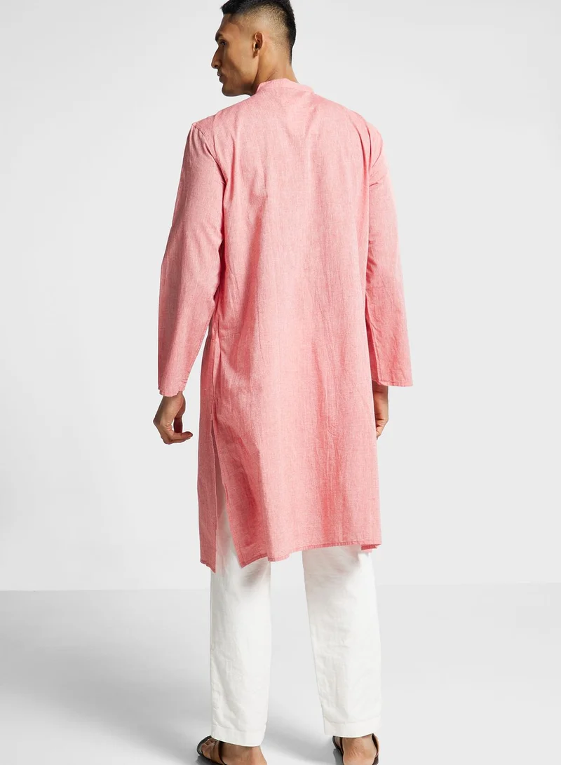 Fabindia Chikankari Long Kurta