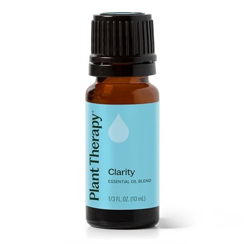 Plant Therapy Clarity Essential Oil Blend 10 mL (1/3 oz) 100% Pure, Undiluted, Natural Aromatherapy - Image 1