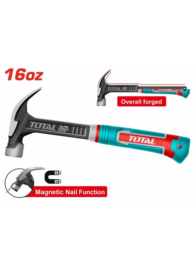 Total Hammer 16 Oz, With Magnet  Thch61016