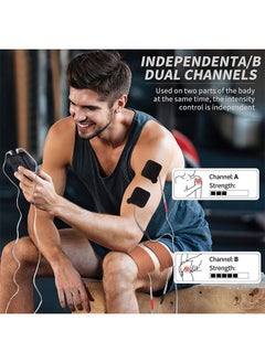 GIFT Smart TENS/EMS Massager with 12 Modes & Infrared Therapy - Dual Power (Battery/USB), 16-Level Intensity, FDA-Certified Pain Relief Device  - Image 3
