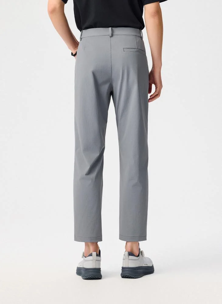 Anta Grey TRAIN Woven Ankle Pants for Men | Best Price UAE