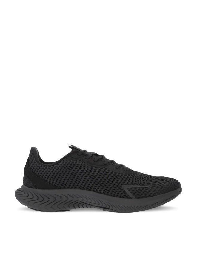 Demix Spectre Easy Men's Running Sport Shoes – Black Lightweight Sport Shoes with Breathable Mesh and Cushioned Sole - Image 2
