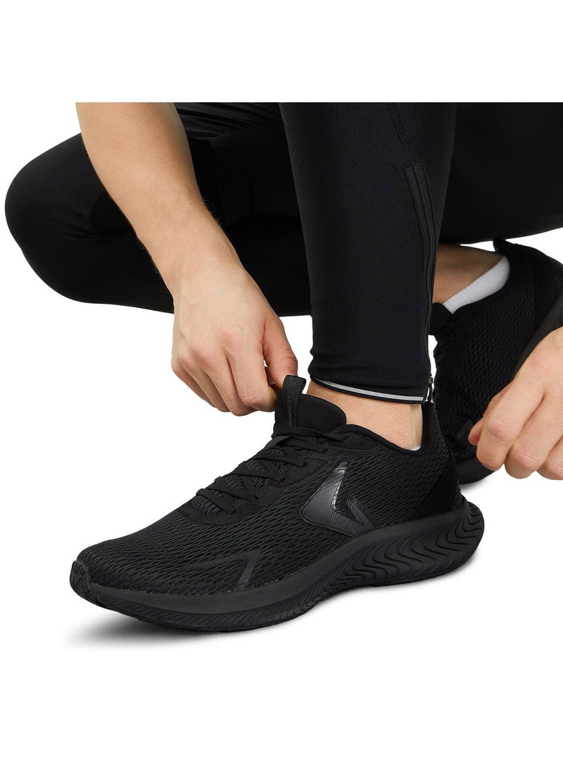 Demix Spectre Easy Men's Running Sport Shoes – Black Lightweight Sport Shoes with Breathable Mesh and Cushioned Sole - Image 3