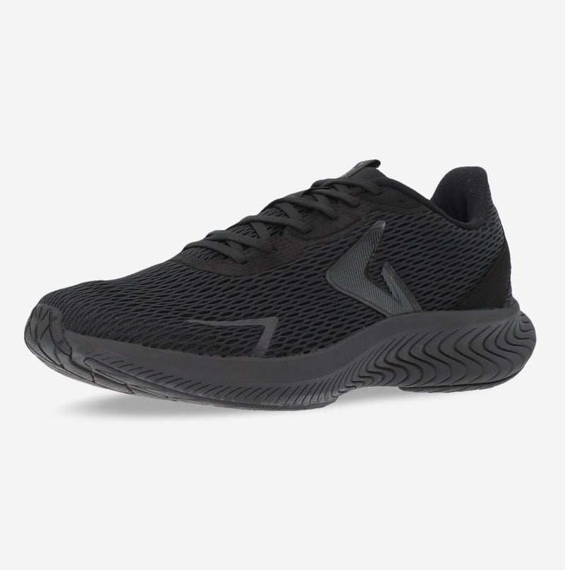 Demix Spectre Easy Men's Running Sport Shoes – Black Lightweight Sport Shoes with Breathable Mesh and Cushioned Sole - Image 1
