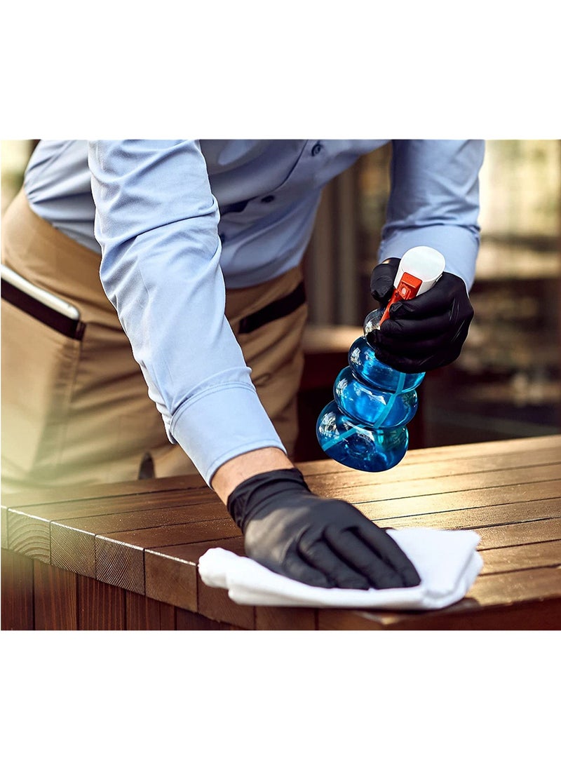 Powder Free Vinyl Disposable Black Gloves 100 Pcs - Image 5