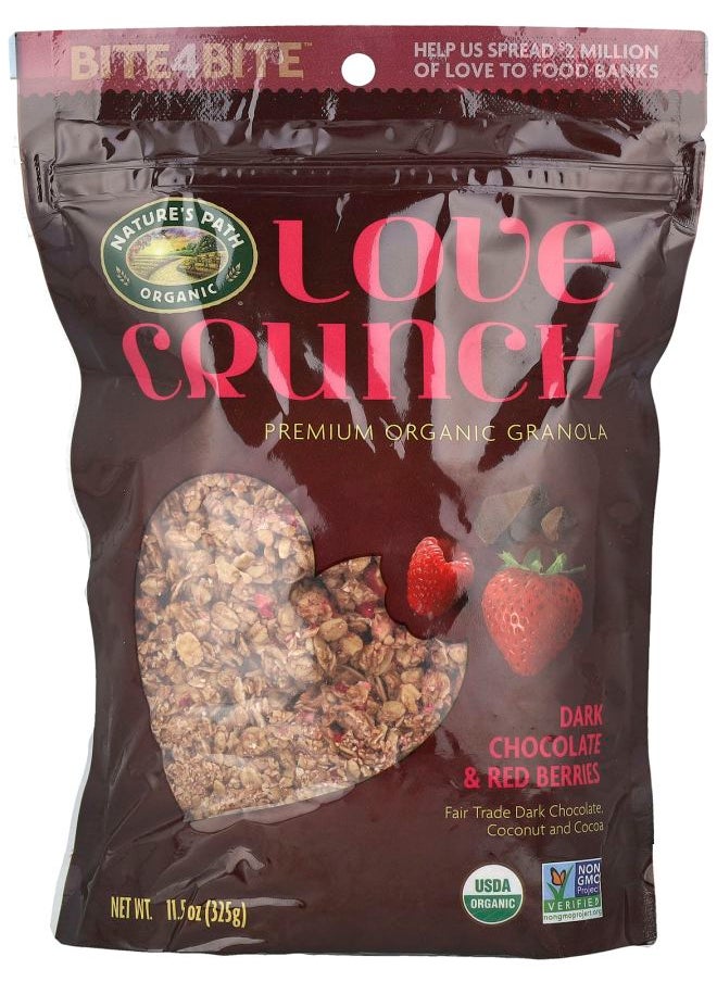 Nature's path - Love Crunch® Premium Organic Granola Dark Chocolate & Red Berries 11.5 oz (325 g) - Image 1