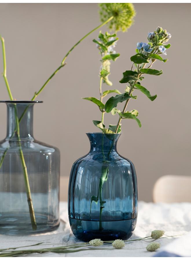 Zaboon Vase, Blue, 21 Cm - Image 4