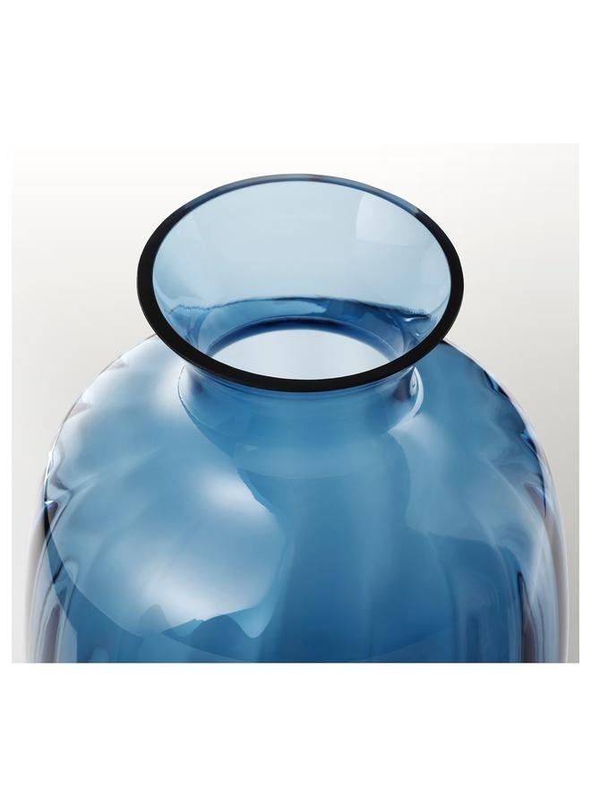 Zaboon Vase, Blue, 21 Cm - Image 3