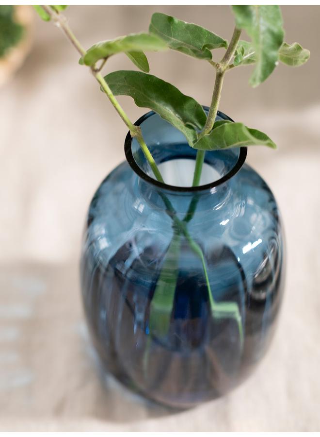 Zaboon Vase, Blue, 21 Cm - Image 5