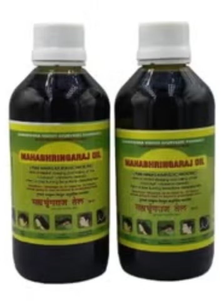 Mahabhringaraj Herbal Oil 200 ml 2 pieces