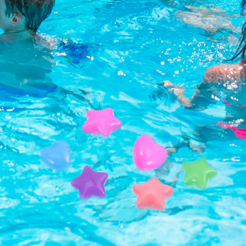80pcs Colorful Ocean Star and Heart Shaped Pool Party Game Pits - Image 5