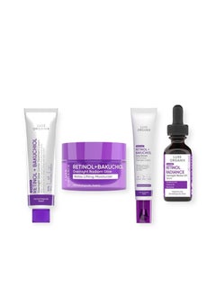 LUXE ORGANIX Retinol Bakuchiol Over night glow | retinol + bakuchiol botox lifting moisturizer | serum | eye contour 