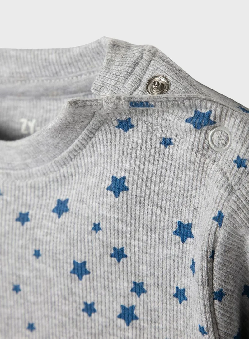 Zippy Infant Star Print Pyjama Set