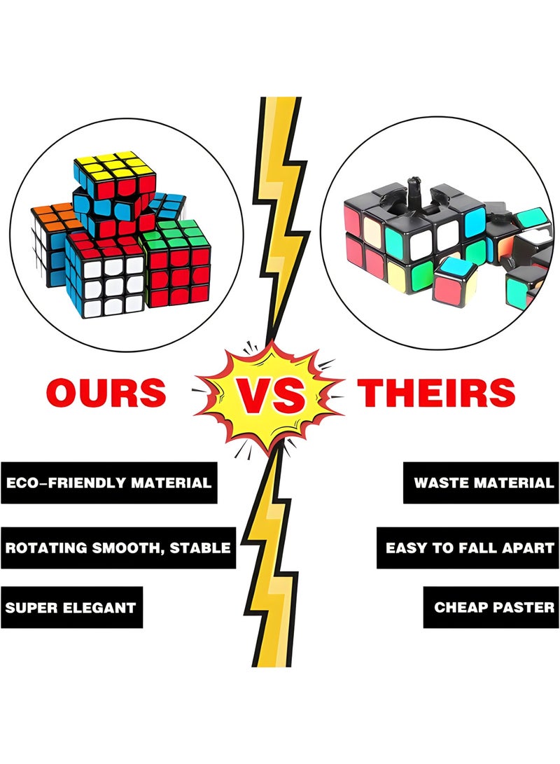 MAGIC VAULT Mini Cube Puzzle Party Favors for Kids - 80 Pack Magic Cube Party Puzzle Game Toys Classroom Rewards & School Prize for Students - Stress Relief Toys Goody Bag Filler Birthday Gift  - Image 2