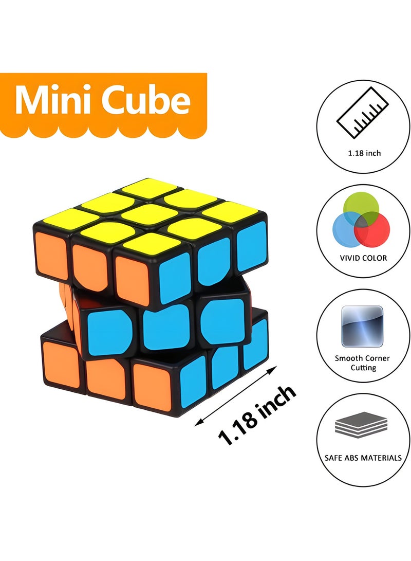 MAGIC VAULT Mini Cube Puzzle Party Favors for Kids - 80 Pack Magic Cube Party Puzzle Game Toys Classroom Rewards & School Prize for Students - Stress Relief Toys Goody Bag Filler Birthday Gift  - Image 3