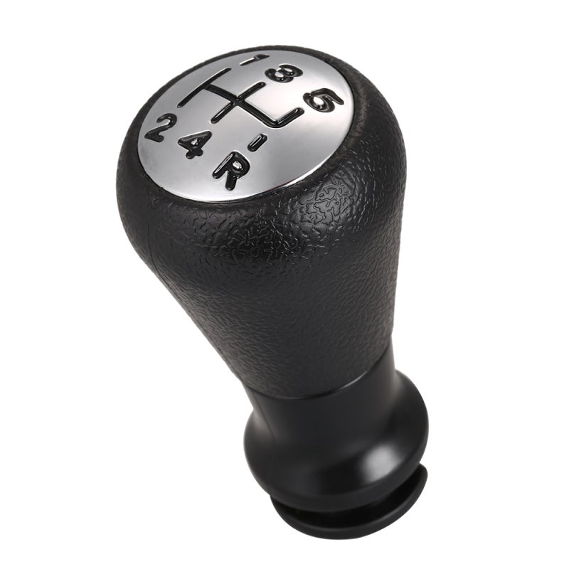 Gear Stick Shift Knob: 5 Speed Reverse Sign Painted - Ergonomic Design Premium Durable Material Gear Shift Knob for Manual Vehicle Drivers - Image 3