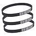 MTATCN 3pcs x Transfer Belts Replacement for Pulse Charger Electric Scooter Revolution City Skull HTD 3843M12 Belt - Image 2