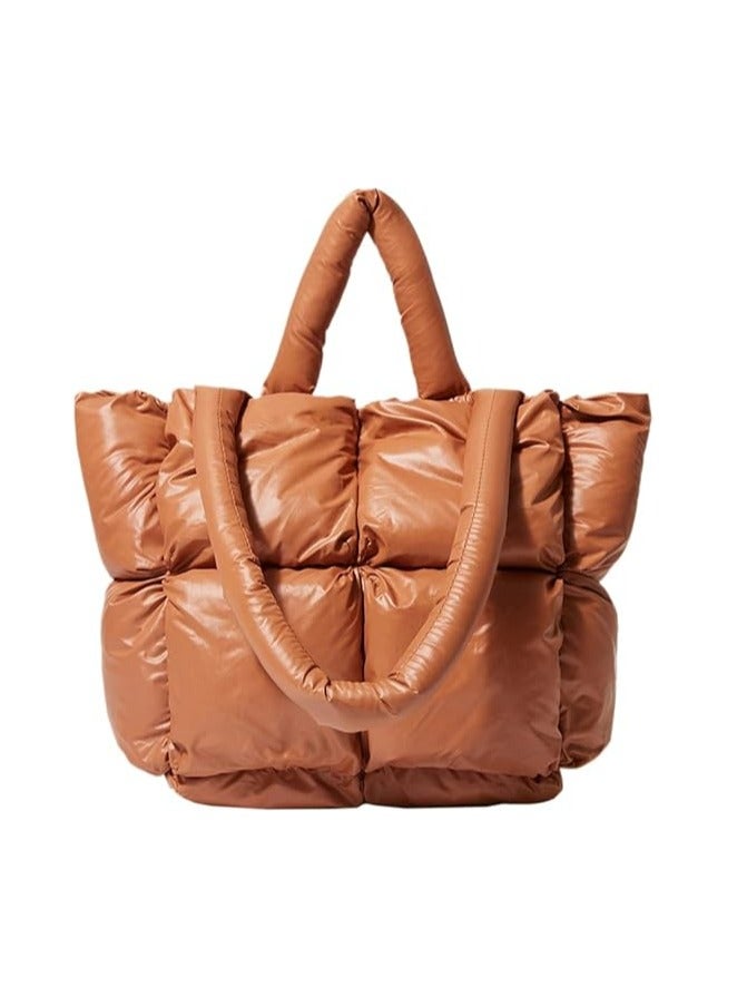 YFGBCX Puffer Tote Bag for Women - Image 1