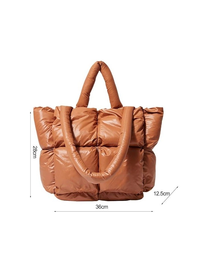 YFGBCX Puffer Tote Bag for Women - Image 2