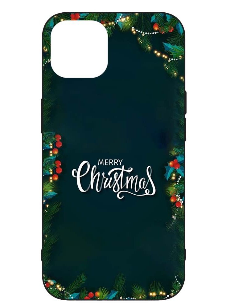 Service Zone Protective Printed Mobile Cover Merry Christmas With Bells Decoration For Apple iPhone 12 - Image 1