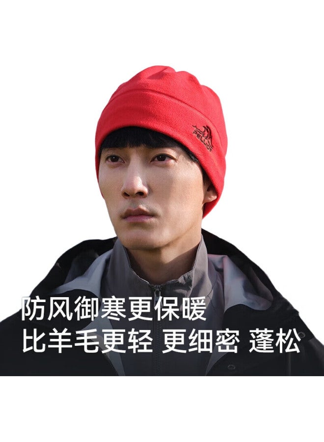 PELLIOT Outdoor Fleece Hat, Sherpa Neck Gaiter, Windproof, Warm, Neck Protection, Skiing Cap, 16343453, Pink - Image 3