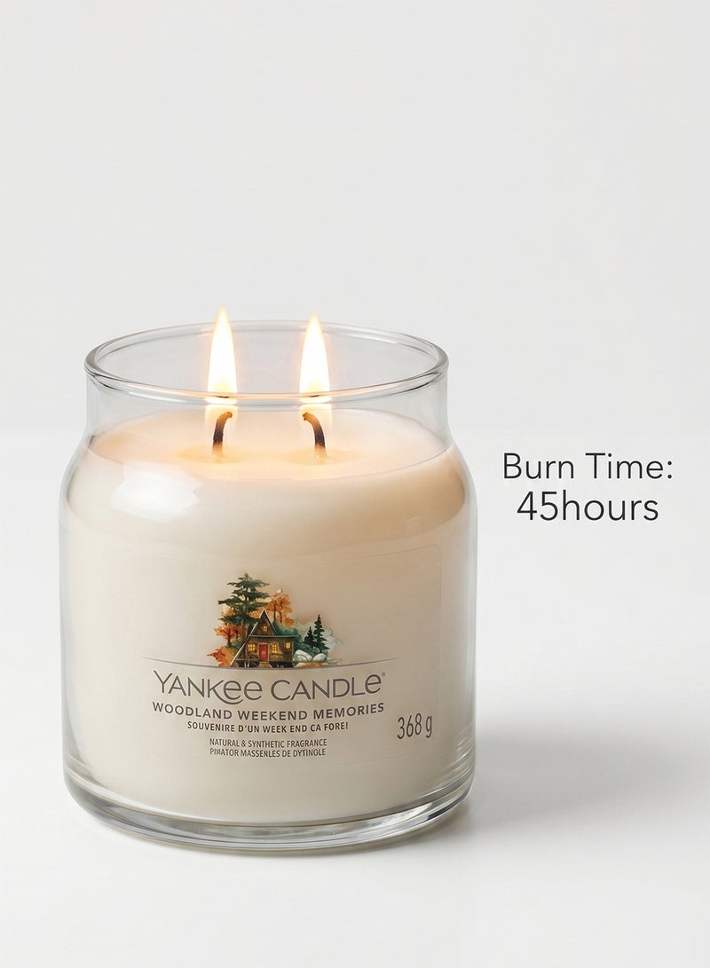 YANKEE CANDLE جرّة توقيع م ذكريات عطلة نهاية الأسبوع في الغابة - Image 2