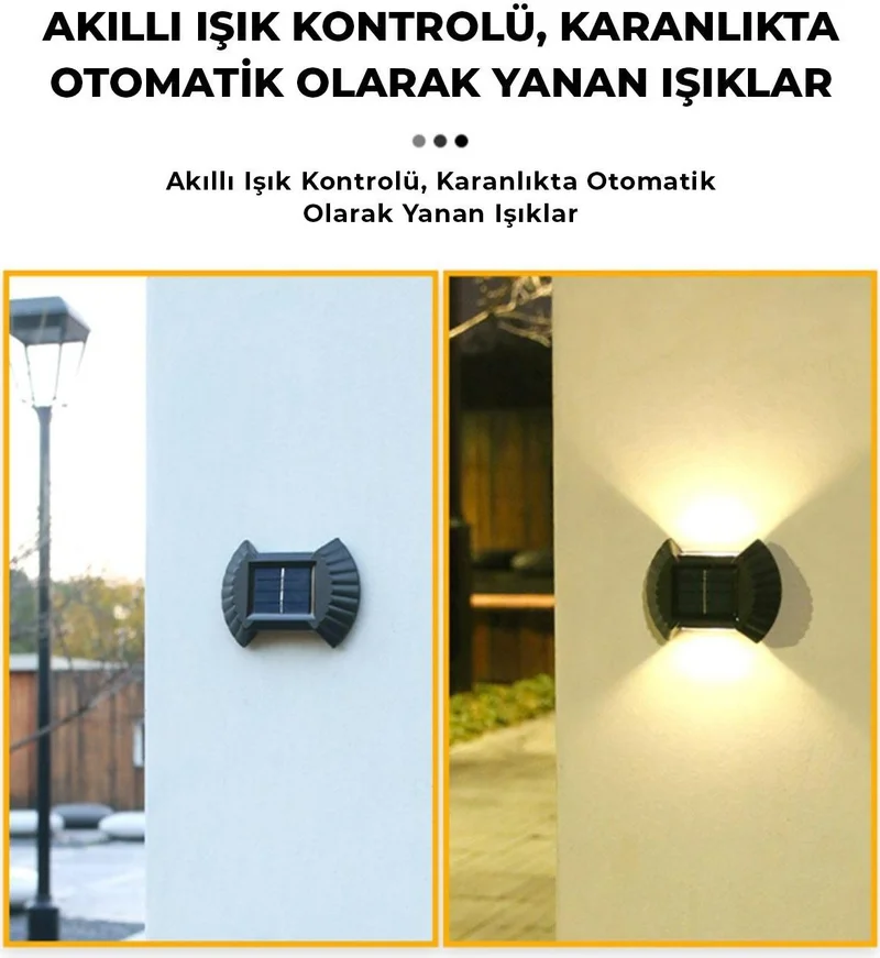 Pikas LED Sconce Lighting Double Sided LED Decorative Wall Sconce