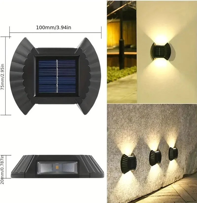 Pikas LED Sconce Lighting Double Sided LED Decorative Wall Sconce