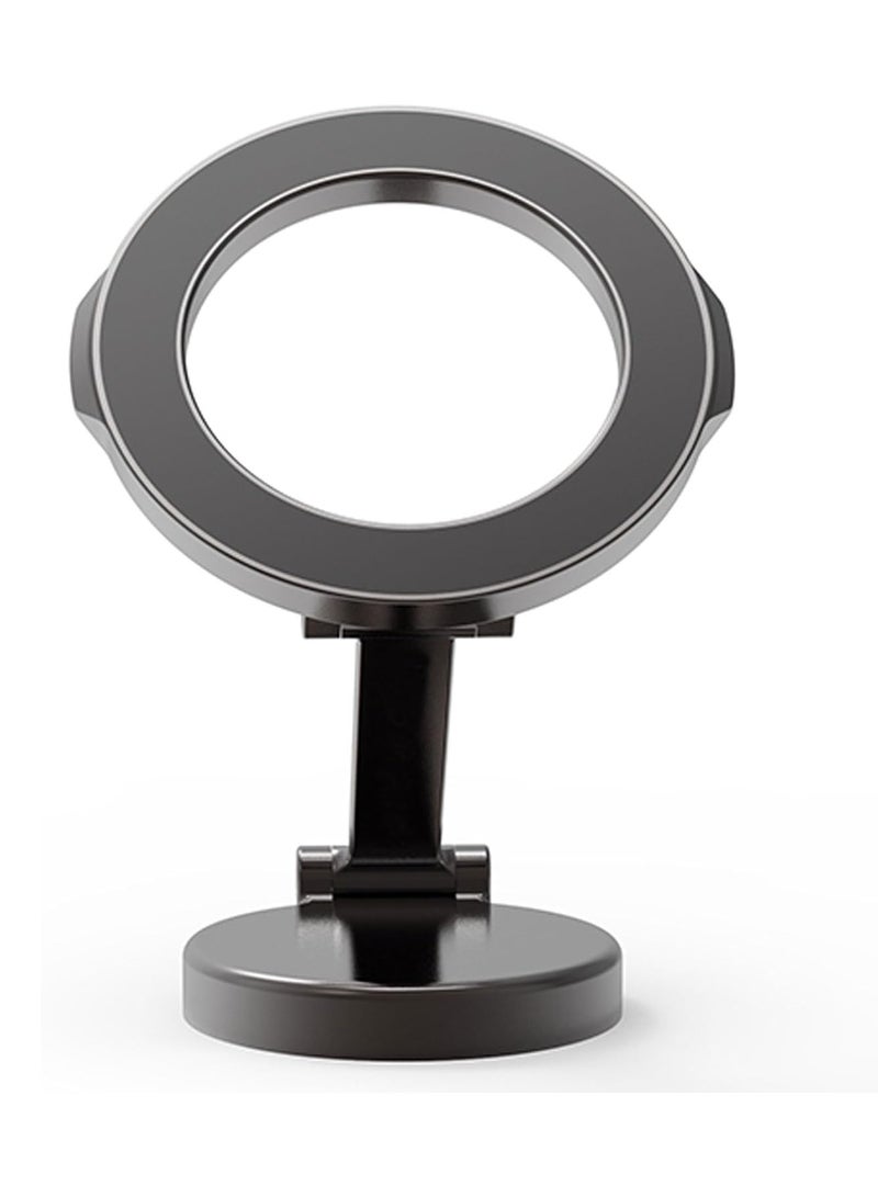 MagSafe Car Mount, Compatible with MagSafe Car Holder, Foldable Dashboard Magnetic Phone Holder Mount for iPhone 15/14/13/12 Series (Black)  - Image 1